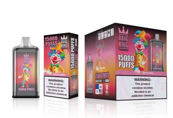 Bang King 15000 Puffs 0% 2% 3% 5% Nicotine Rechargeable Disposable Vape Wholesale - ChaseVape - 4