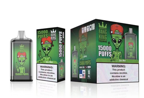 Bang King 15000 Puffs 0% 2% 3% 5% Nicotine Rechargeable Disposable Vape Wholesale - ChaseVape - 6