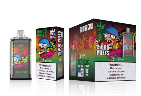 Bang King 15000 Puffs 0% 2% 3% 5% Nicotine Rechargeable Disposable Vape Wholesale - ChaseVape - 7