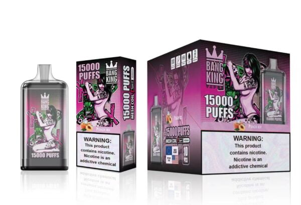 Bang King 15000 Puffs 0% 2% 3% 5% Nicotine Rechargeable Disposable Vape Wholesale - ChaseVape - 8