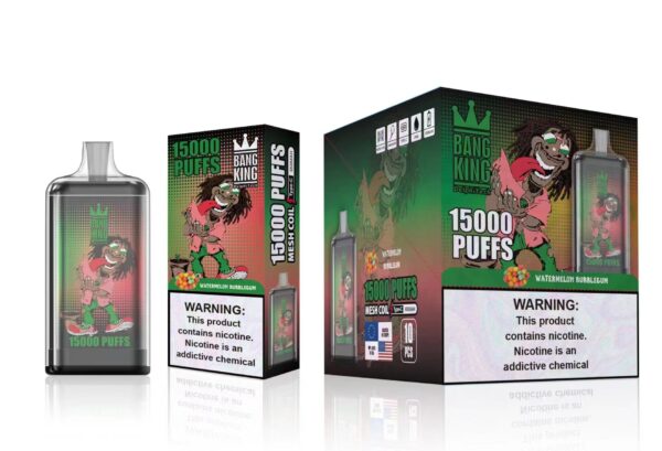 Bang King 15000 Puffs 0% 2% 3% 5% Nicotine Rechargeable Disposable Vape Wholesale - ChaseVape - 18