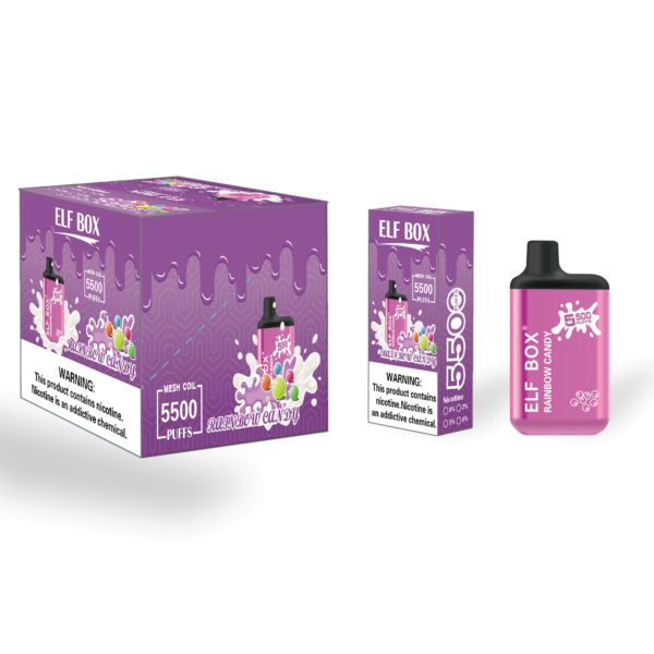 ELF BOX 5500 Disposable Vape 5500 Puffs Authentic E Cigarette Pen Wholesale - ChaseVape - 3