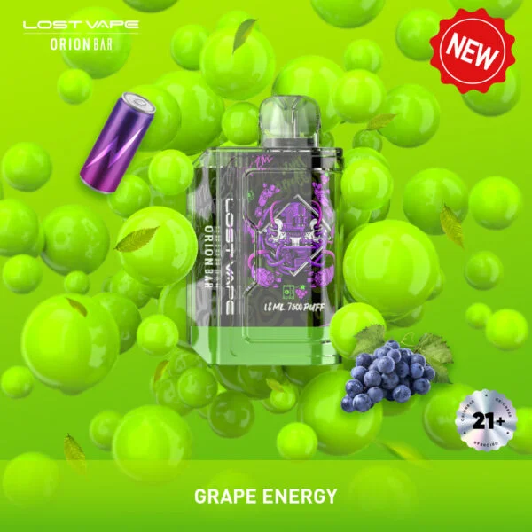 Lost Vape Orion Bar 7500 Puffs 5% Nicotina Recarregável Descartável Vape Atacado - ChaseVape - 14
