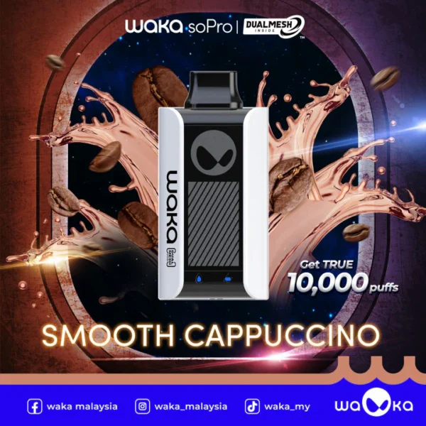 WAKA soPro PA10000 18mg/ml Nicotine Vape Jetable - 10000 Puffs Vente en gros - ChaseVape - 6