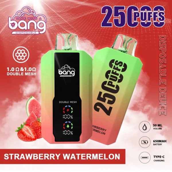 Bang 25000 Puffs 0% 2% 3% 5% Vapes desechables recargables con bajo contenido de nicotina Compra a granel al por mayor - ChaseVape - 9