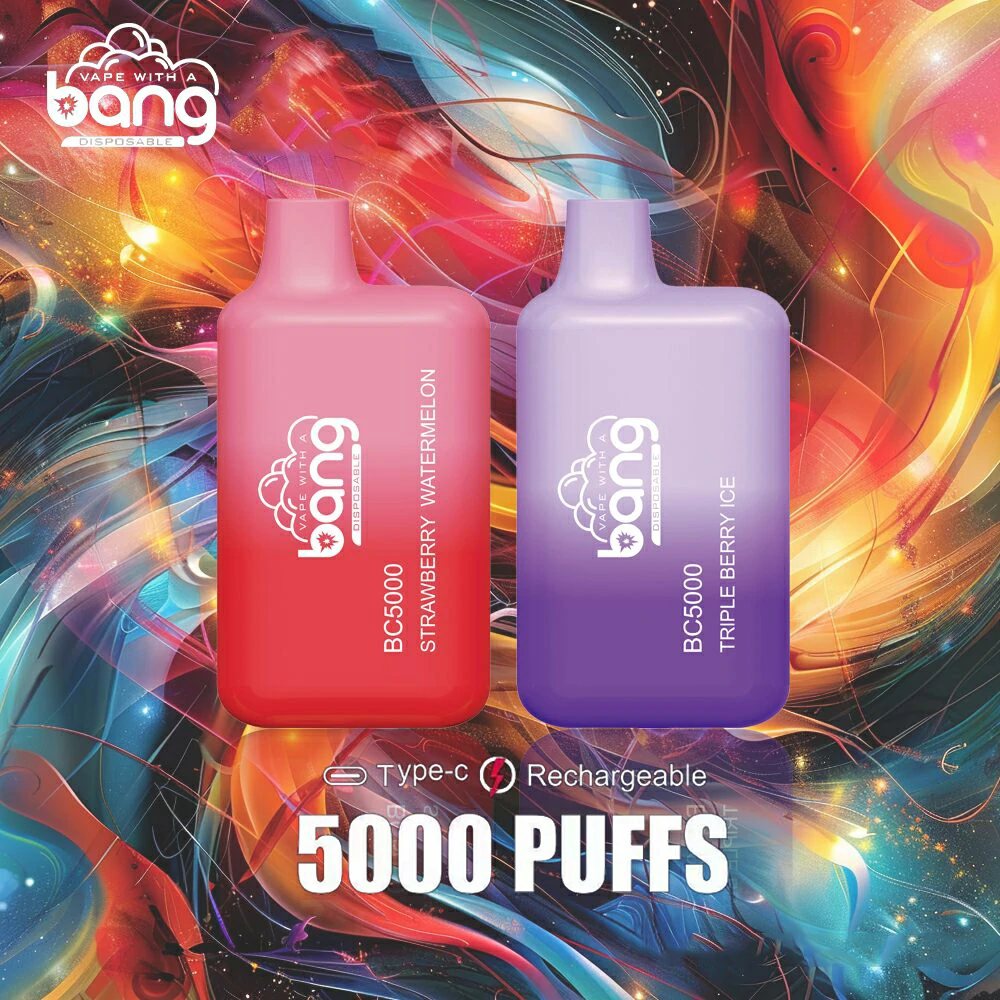 Bang BC 5000 soffi 0% 2% 3% 5% Penna per vapori usa e getta ricaricabile a basso contenuto di nicotina Acquista all'ingrosso