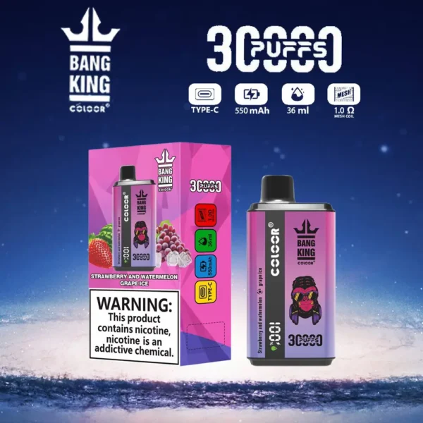 Bang King 30000 Puffs Double Flavour 0% 2% 3% 5% Nikotinarm, wiederaufladbar, Einweg-Vapes, Pen, Großpackung, Großhandel kaufen – ChaseVape – 11