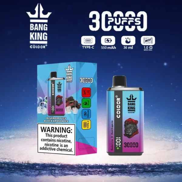 Bang King 30000 Puffs Double Flavour 0% 2% 3% 5% Nikotinarm, wiederaufladbar, Einweg-Vapes, Pen, Großpackung, Großhandel kaufen – ChaseVape – 12