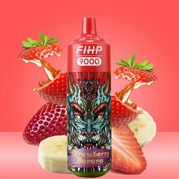 FIHP 9000 Puffs 2% 5% Niskonikotynowy akumulatorowy jednorazowy długopis Vapes Kup hurtowo - ChaseVape - 6