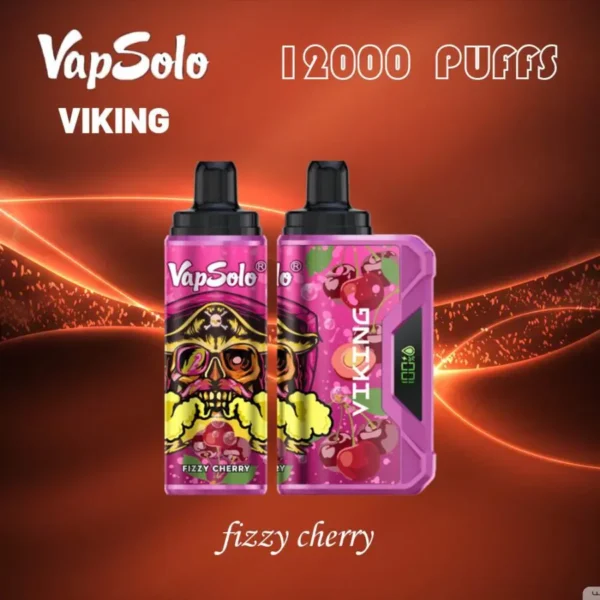 VapSolo Viking 12000 Puffs 2% 5% Alacsony nikotintartalmú Újratölthető Eldobható Vapes Pen Tömeges Vásárlás Nagyker - ChaseVape - 10