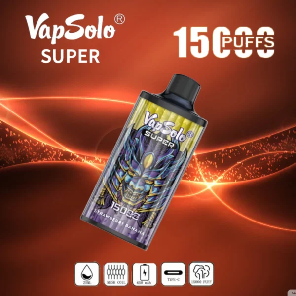 Vapsolo Super 15000 Puffs 2% 5% Niska zawartość nikotyny luzem Kup akumulatorowe jednorazowe pióra Vapes Hurtowo - ChaseVape - 7