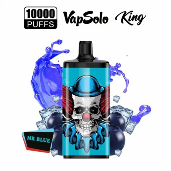 Vapsolo King 10000 Puffs 2% 5% Low Nicotine Rechargeable Disposable Vapes Pen Bulk Buy Wholesale - ChaseVape - 3