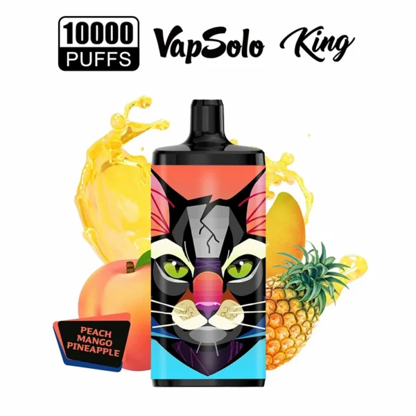 Vapsolo King 10000 Puffs 2% 5% Low Nicotine Rechargeable Disposable Vapes Pen Bulk Buy Wholesale - ChaseVape - 21