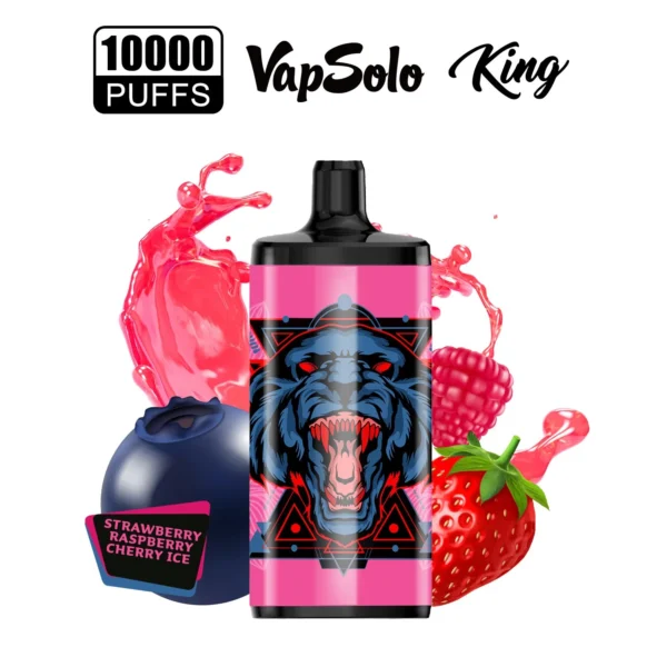 Vapsolo King 10000 Puffs 2% 5% Low Nicotine Rechargeable Disposable Vapes Pen Bulk Buy Wholesale - ChaseVape - 7