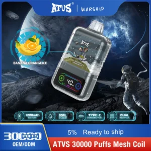 ATVS 30000 Puffs Dual Mesh 5% Low Nicotina Rechargeable Vapes Pen vrac Cumpărați cu ridicata - ChaseVape - 13