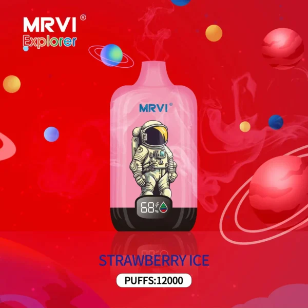 MRVI Explorer 12000 Puffs Digital Screen 2% 3% 5% Low Nicotine Rechargeable Disposable Vapes Pen Bulk Buy Wholesale - ChaseVape - 9