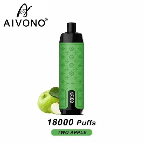 AIVONO Deluxe Bar 18000 Puffs Hookah Digital Screen 0% 2% 3% 5% Low Nicotine Rechargeable Disposable Vapes Pen Bulk Buy Wholesale - ChaseVape - 3