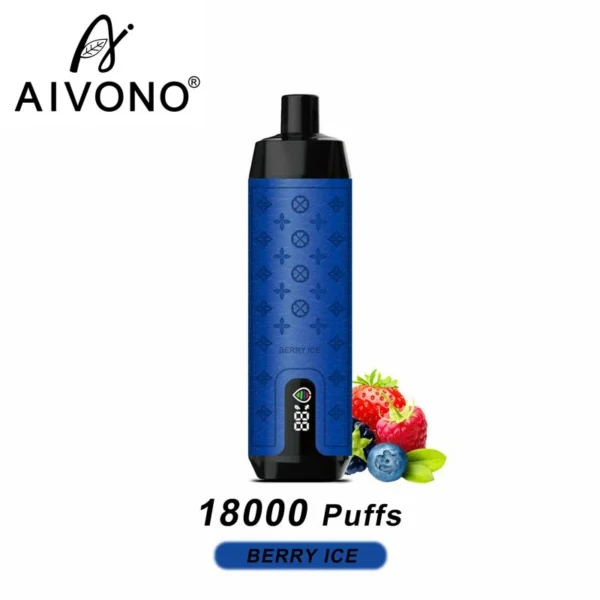 AIVONO Deluxe Bar 18000 Puffs Hookah Digital Screen 0% 2% 3% 5% Low Nicotine Rechargeable Disposable Vapes Pen Bulk Buy Wholesale - ChaseVape - 5