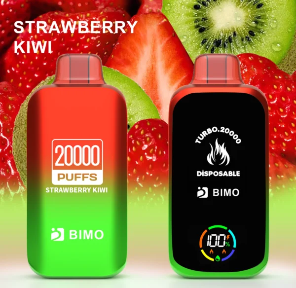 BIMO Turbo 20000 Puffs Pełny ekran 0% 2% 5% Niskonikotynowe akumulatory jednorazowe Vapes Pen Luzem Kup hurtowo - ChaseVape - 10