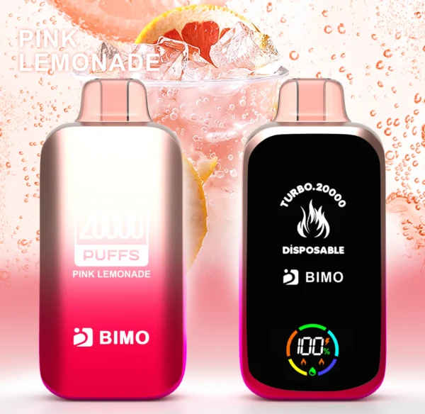 BIMO Turbo 20000 Puffs Pełny Ekran 0% 2% 5% Niskonikotynowe Akumulatory Jednorazowe Vapes Pen Luzem Kup Hurtowo - ChaseVape - 4