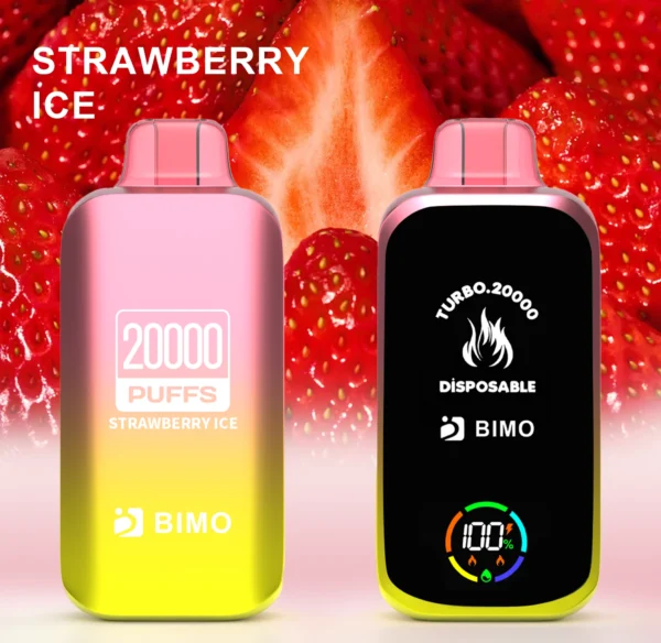 BIMO Turbo 20000 Puffs Pełny ekran 0% 2% 5% Nikotynowe akumulatory Jednorazowe Vapes Pen Luzem Kup hurtowo - ChaseVape - 3