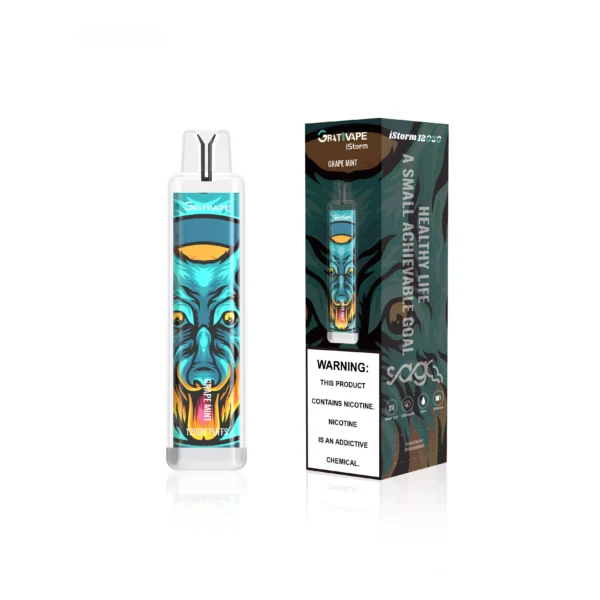 Grativape iStorm 12000 Puffs 0% 2% 3% 5% Nikotinarm, wiederaufladbar, Einweg-Vapes, Pen, Großpackung, Großhandel kaufen – ChaseVape – 8