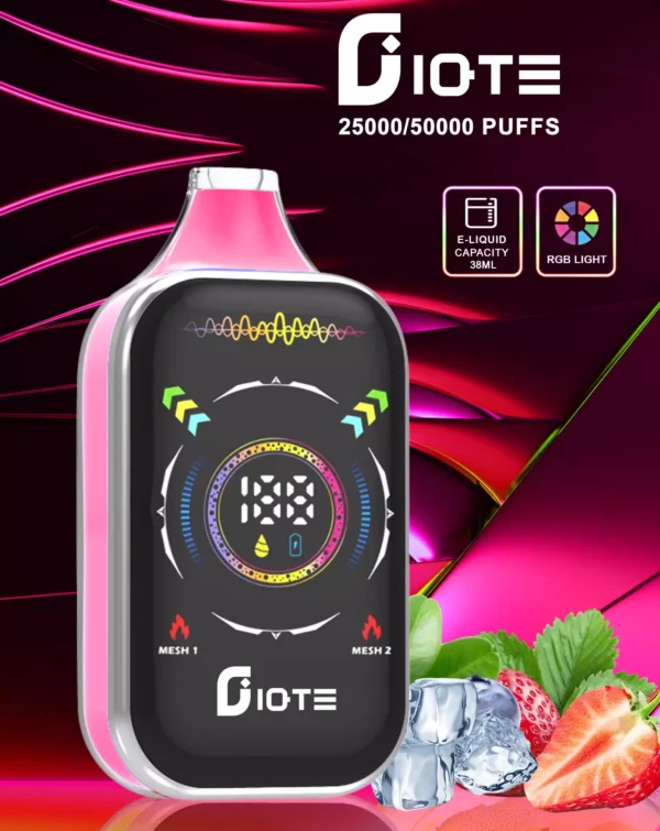 IQTE 50000 Puffs Dual Mesh RGB Vollbild 0% 2% 5% Nikotinarm, wiederaufladbar, Einweg-Vapes, Pen, Großpackung, Großhandel kaufen – ChaseVape – 8