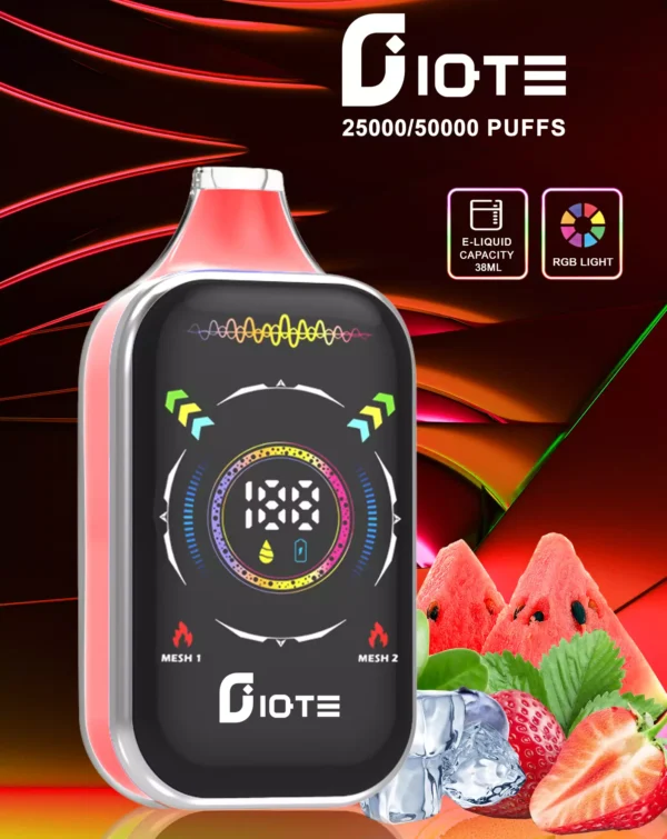 IQTE 50000 Puffs Dual Mesh RGB Vollbild 0% 2% 5% Nikotinarm, wiederaufladbar, Einweg-Vapes, Pen, Großpackung, Großhandel kaufen – ChaseVape – 9