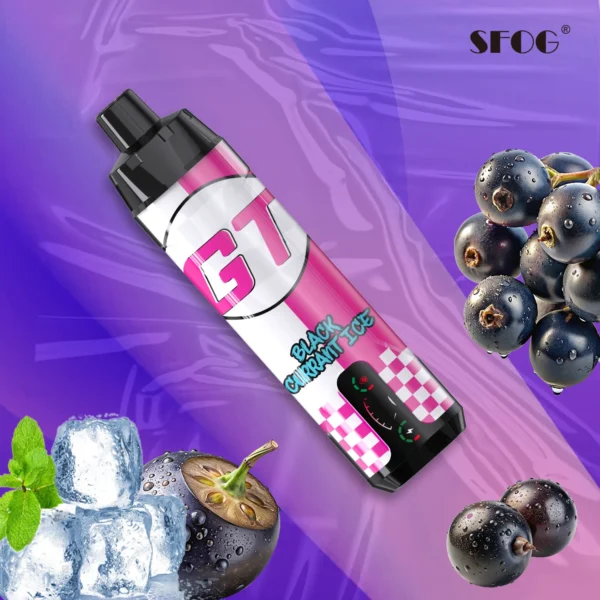 SFOG GT BAR 15000 Puffs SHISHA Smart Display 0.5% Low Nicotine Rechargeable Disposable Vapes Pen Bulk Buy Wholesale - ChaseVape - 3