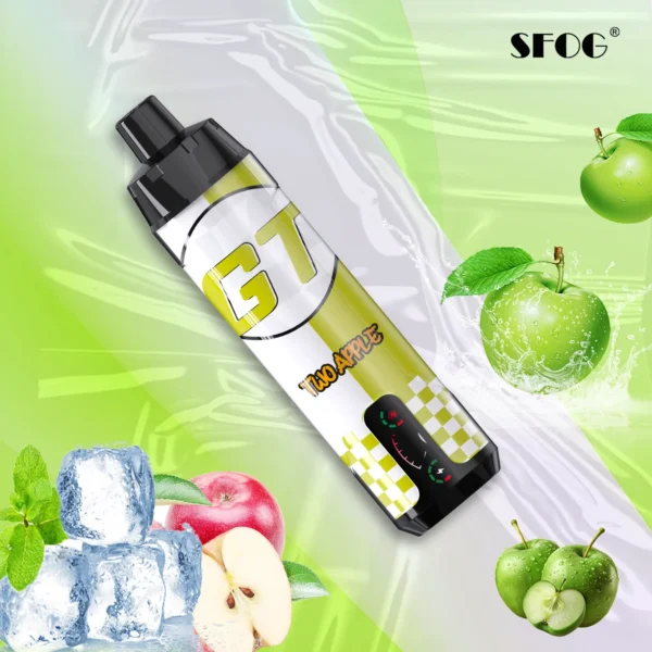 SFOG GT BAR 15000 Puffar SHISHA Smart Display 0.5% Låg Nikotin Uppladdningsbara Disponibla Vapes Penna Bulk Köp Partihandel - ChaseVape - 9