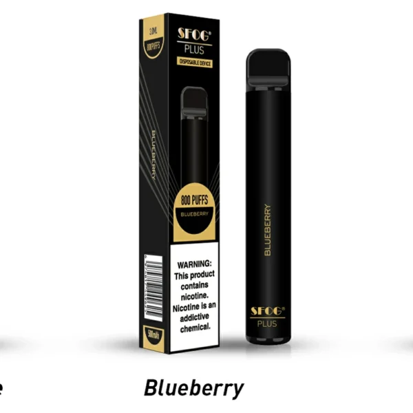 SFOG PLUS 800 Puffar 2% 3% 5% Uppladdningsbara engångsvapes med låg nikotinhalt Penna Bulk Köp Partihandel - ChaseVape - 4