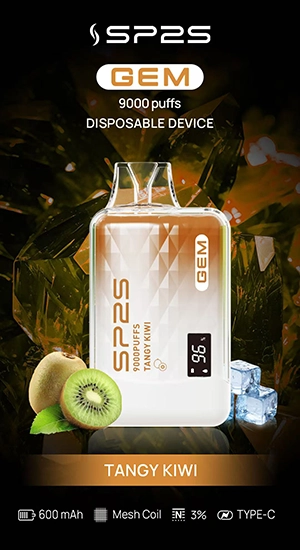 SP2S GEM 9000口拋棄式電子煙｜高清顯示屏｜持久煙感｜精緻設計-5